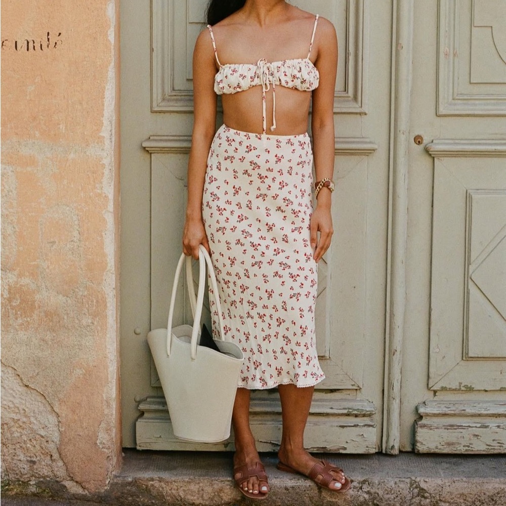 Ciao Lucia White Floral Set